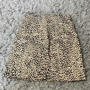 Brandy cheetah skirt
